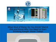 Tablet Screenshot of kangenwaterphilippines.com